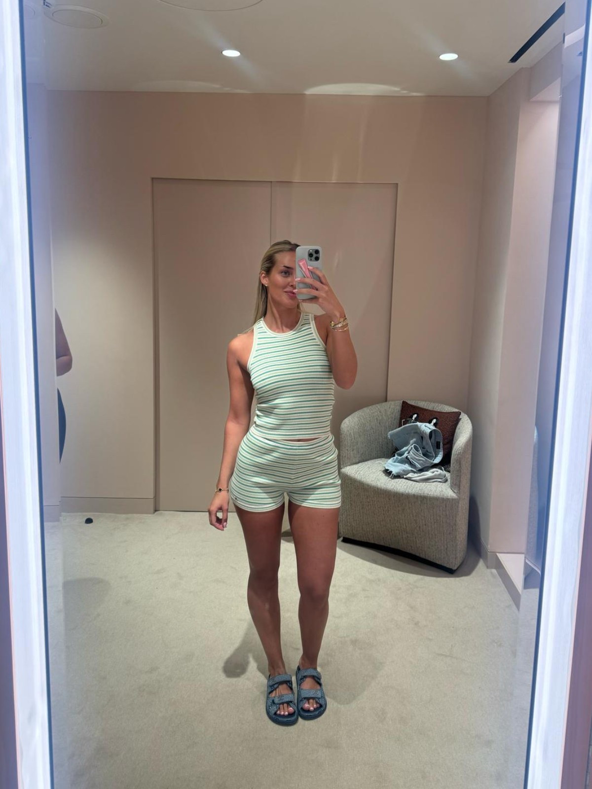 The cutest Adanola stripe set 🤍

Stripes, striped, coord, two piece, vest and shorts, cotton shorts, holiday outfit, summer outfit

#LTKuk #LTKspring #LTKsummer
