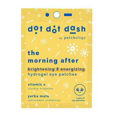 Dot Dot Dash The Morning After Brightening & Energizing Hydrogel Eye Patches - 0.45oz | Target