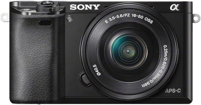 Sony Alpha a6000 Mirrorless Digital Camera 24.3MP SLR Camera with 3.0-Inch LCD (Black) w/16-50mm ... | Amazon (US)