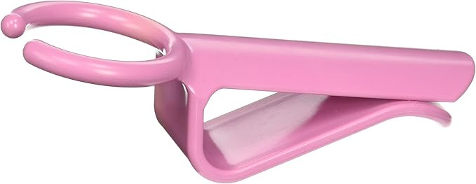 The Wine Hook - Clip-On Glass Holder, Pink | Amazon (US)