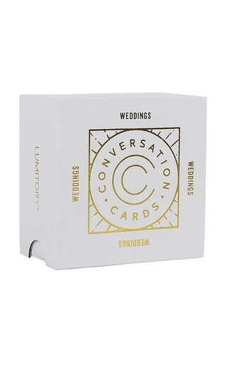 Lumitory Wedding Conversation Cards in Cream. | Revolve Clothing (Global)