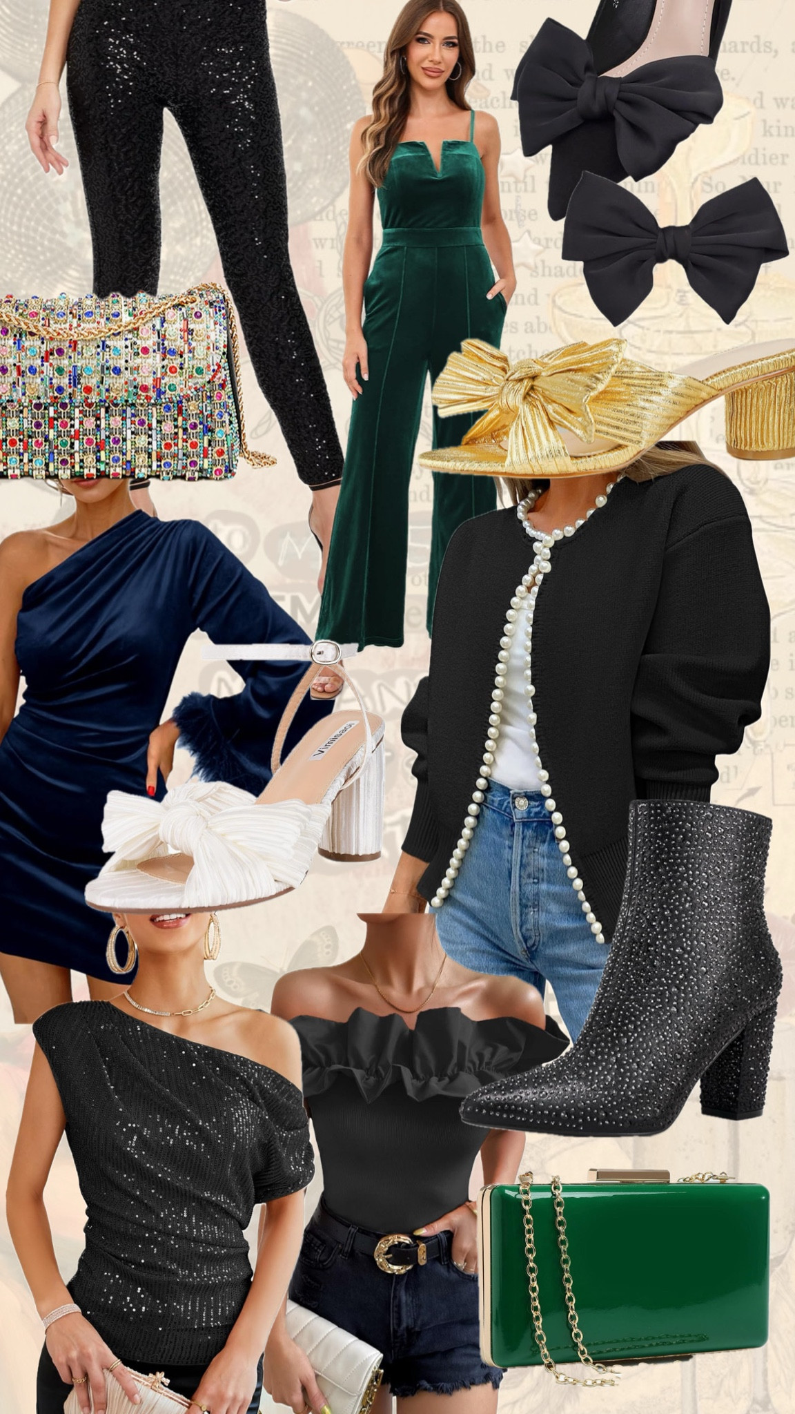 Festive Holiday Fashion Inspo 〰️ all from Amazon

#LTKHoliday