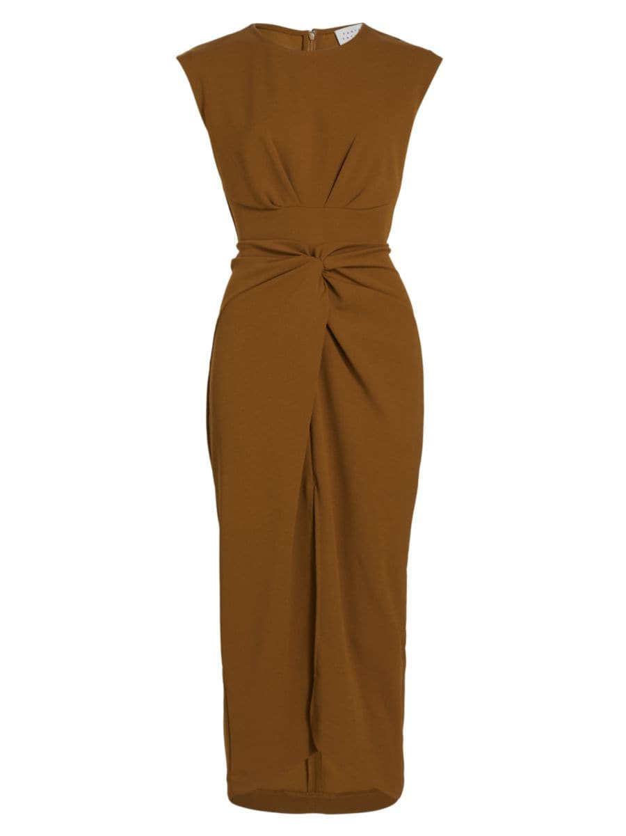 Ryland Crepe Twisted Maxi Dress | Saks Fifth Avenue