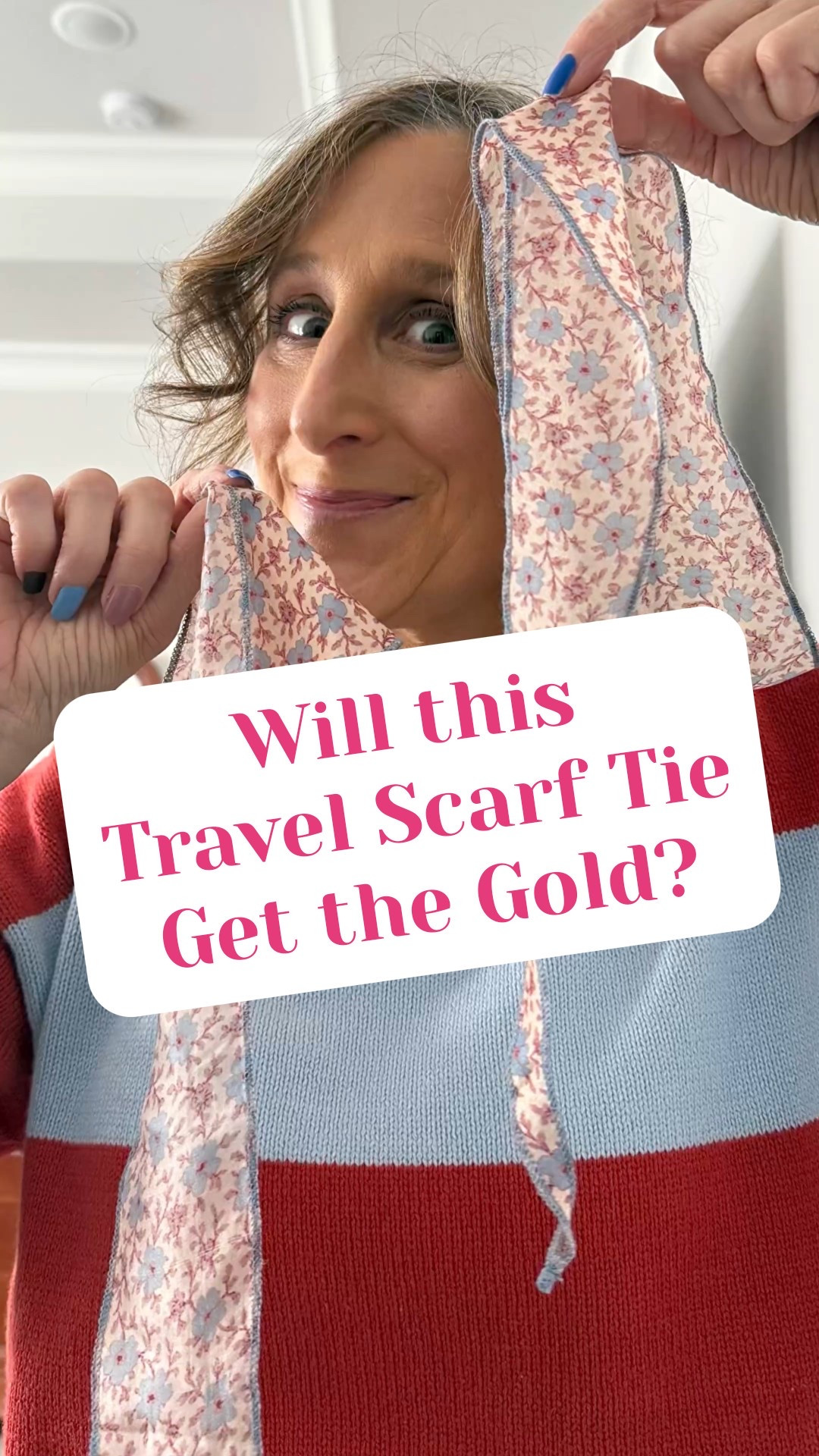 🥇 Would you give it the GOLD in scarf styling? 😉

#LTKTravel