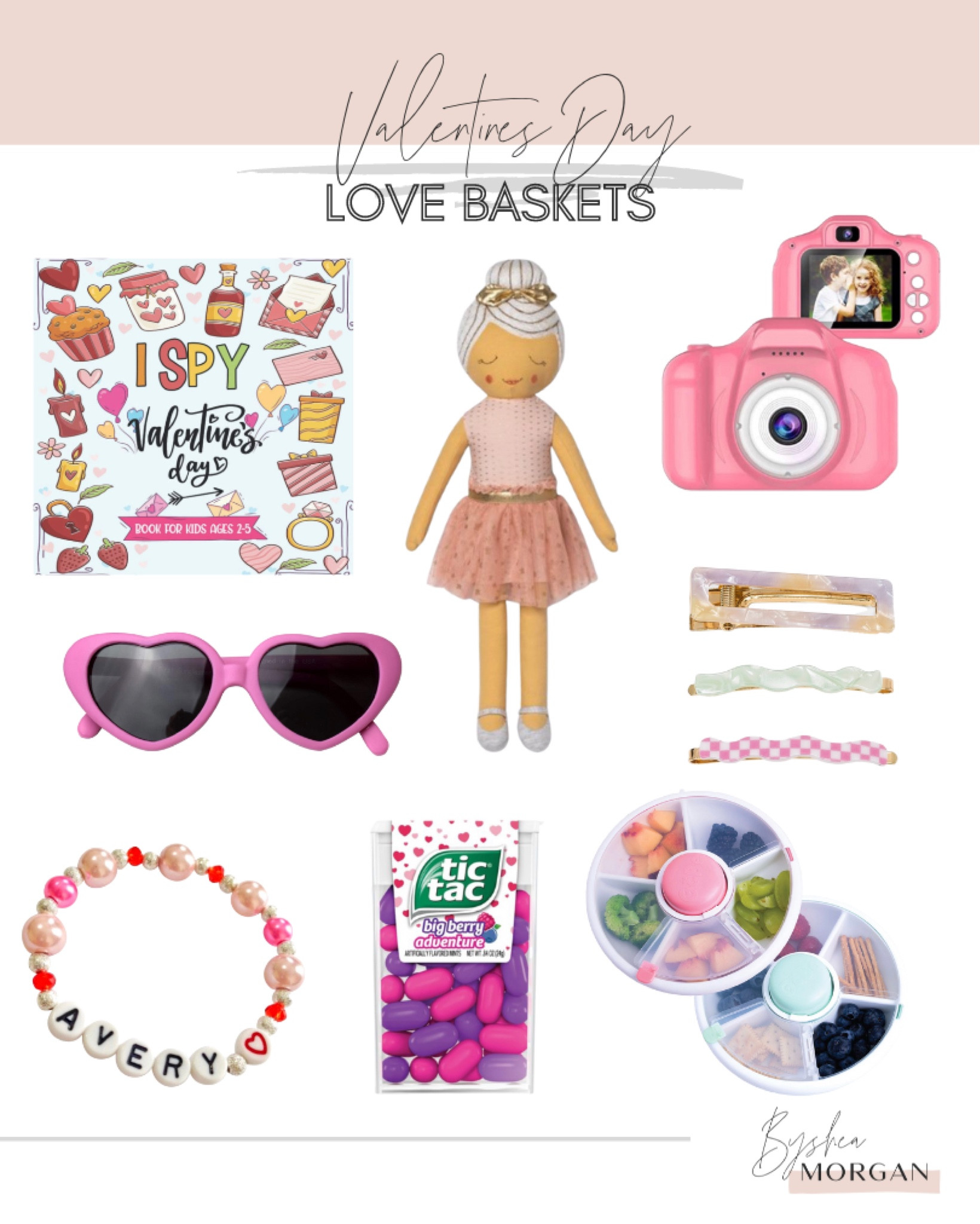 Valentine’s Day love basket for girls 