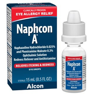 Naphcon-A Allergy Relief Eye Drops, .5 fl oz | CVS Health