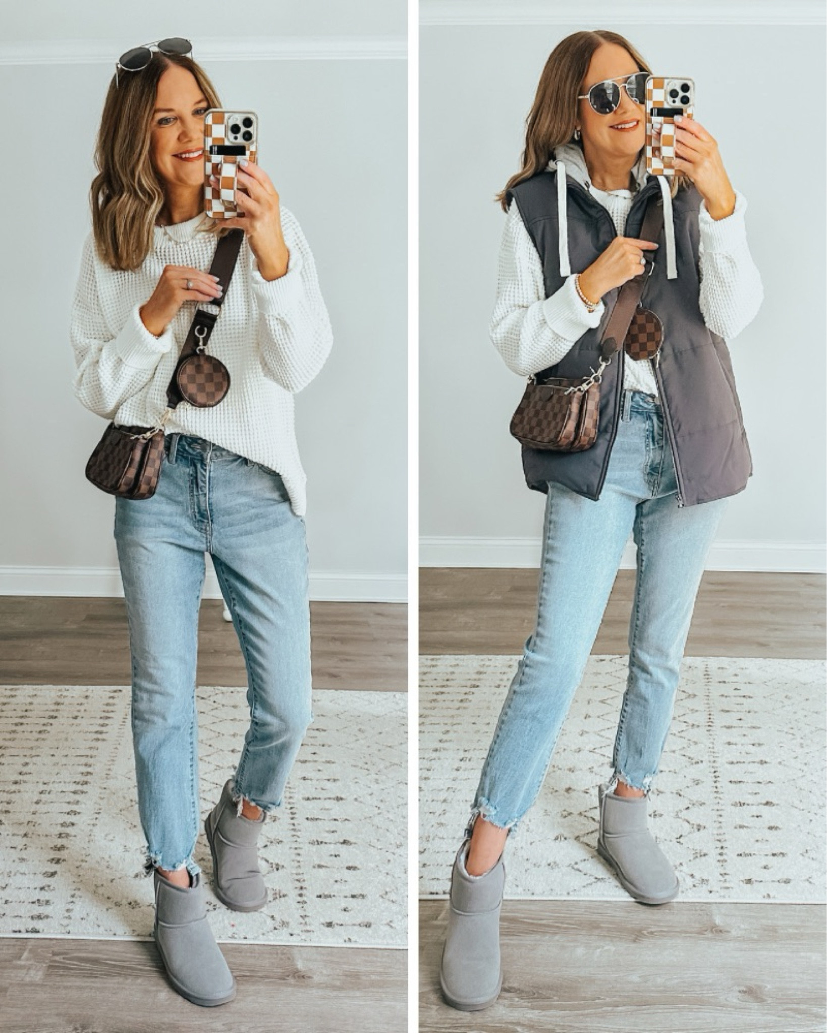 Vest, jeans and boots restocked! This was my most popular outfit reel of the last year.



#LTKFindsUnder50 #LTKSeasonal #LTKStyleTip