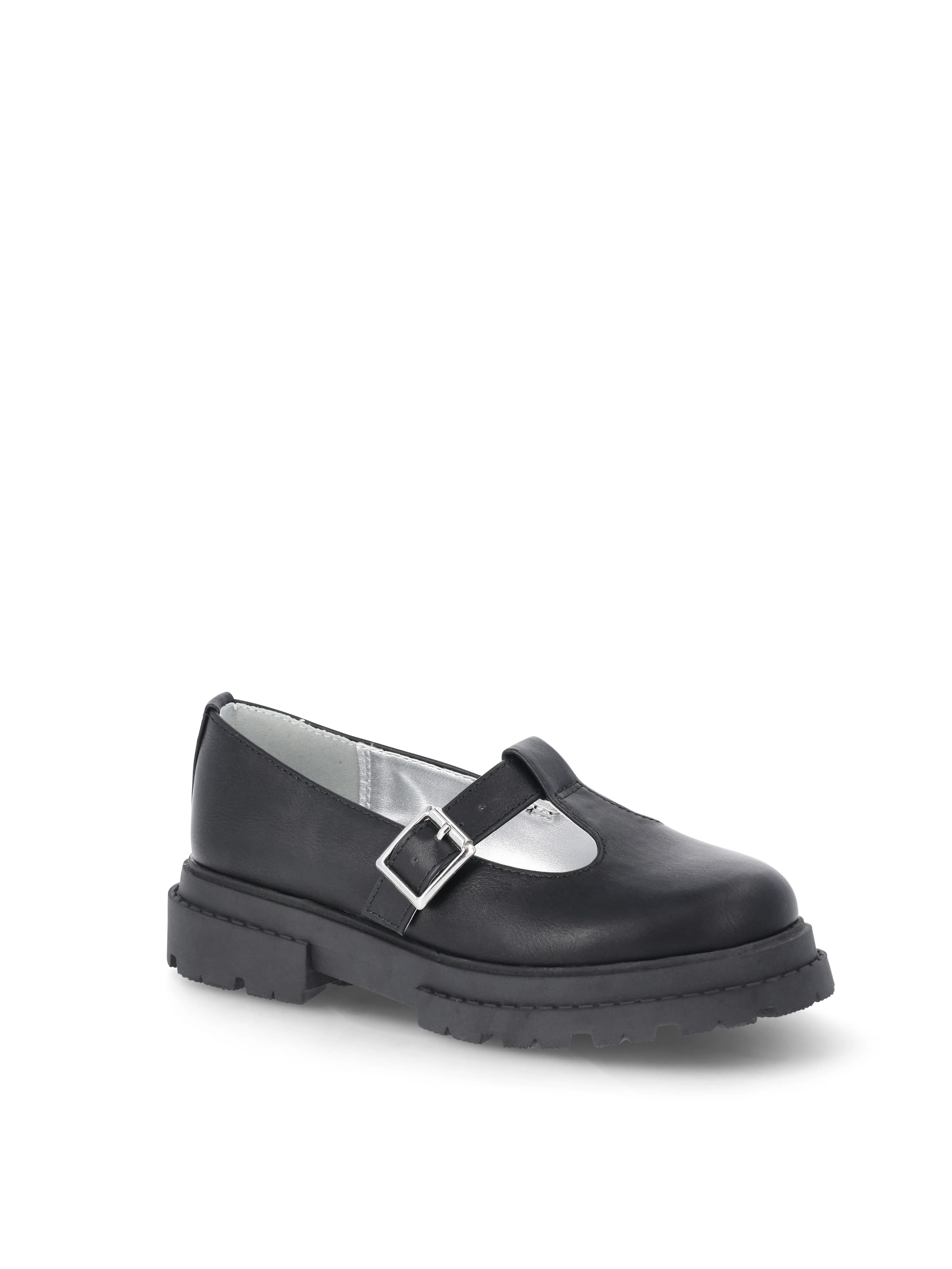 Weekend Academy Girls Lugsole Maryjane Shoes | Walmart (US)