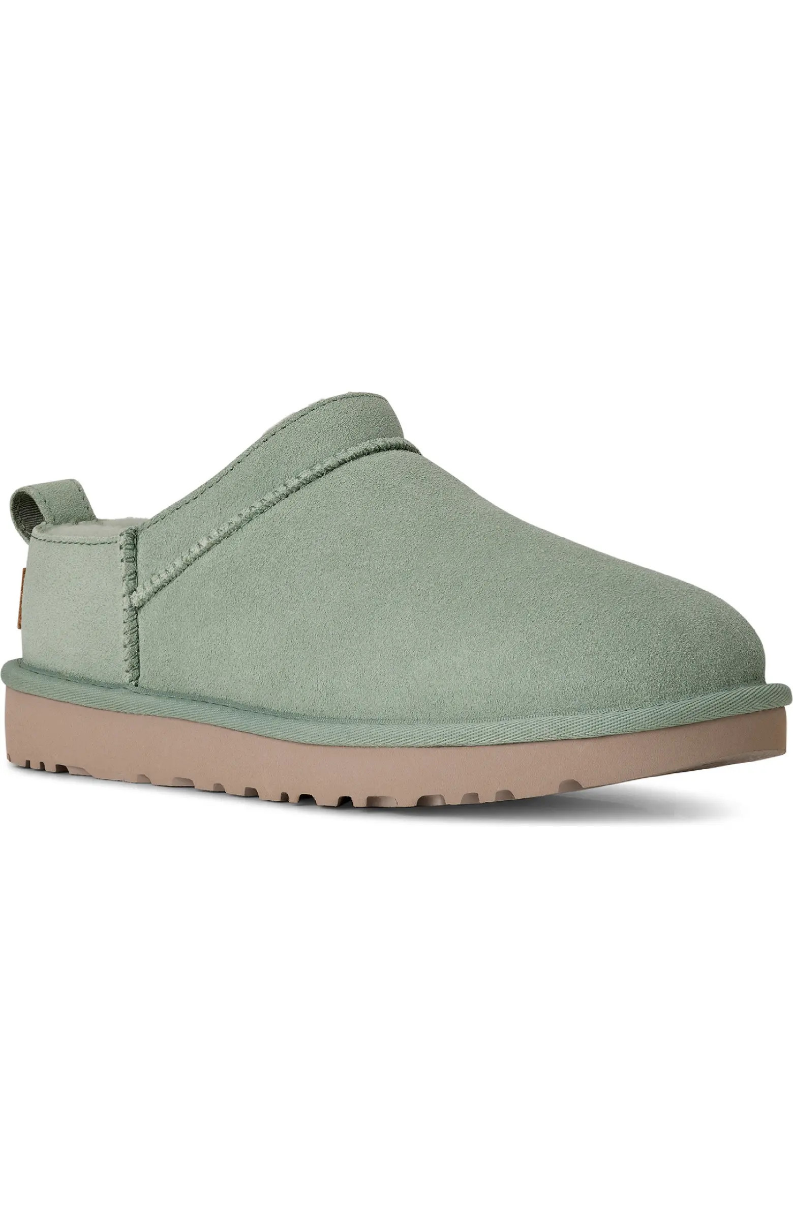 Classic Micro Genuine Shearling Lined Slip-On (Women) | Nordstrom