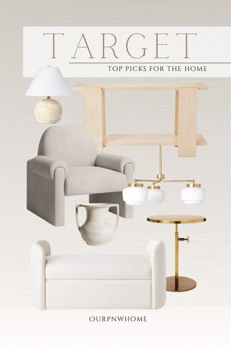 Top summer home picks at Target 🎯 

Neutral console table, small table lamp, wood table lamp, gold end table, modern home, velvet accent chair, brass chandelier, gold chandelier, lighting fixture, trophy vase, neutral vase, storage bench, upholstered bench, armchair, neutral home, neutral furniture, home decor

#LTKSeasonal #LTKStyleTip #LTKHome