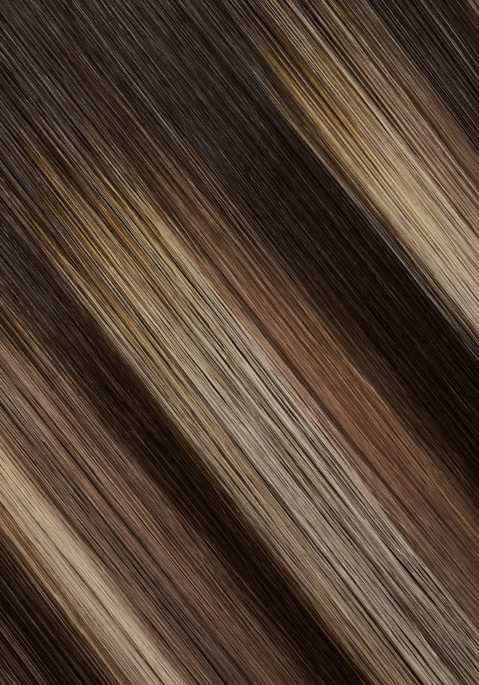 Flex Weft, Espresso Smokeshow #1C/24/6C Hybrid Blend | Bellami Hair