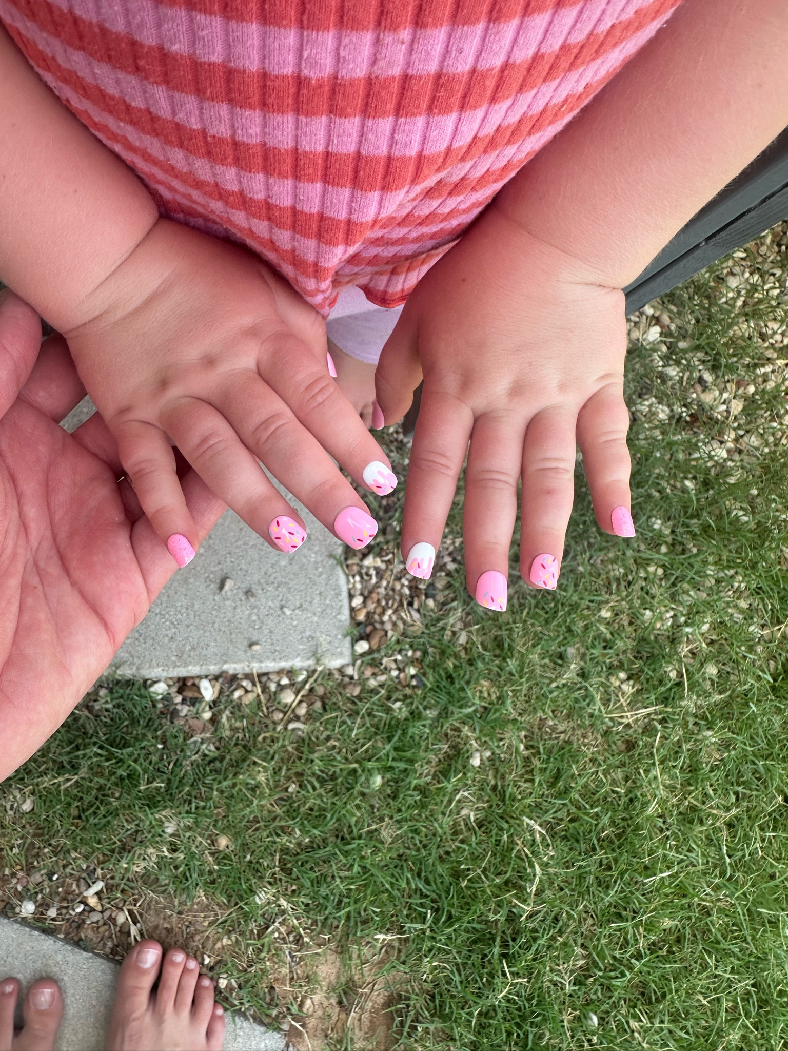 Cutest mini stick on nails. So many cute options!! 

#LTKKids #LTKFamily #LTKParties