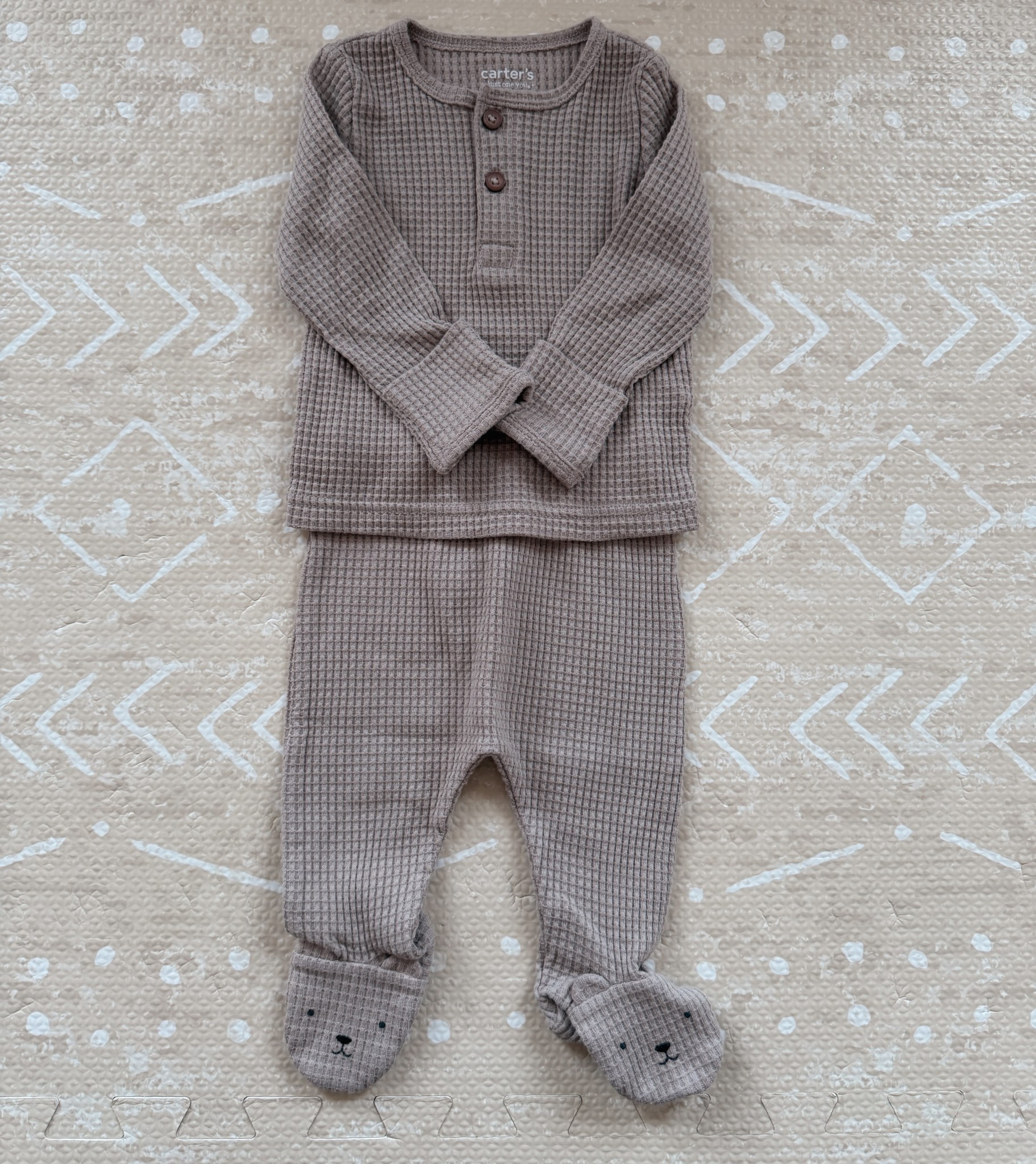 This Carter’s Just One You 2-piece newborn set is the perfect blend of comfort and everyday style 🤍 Featuring a soft henley top and matching pants, this baby outfit set is designed for easy dressing and all-day wear—whether you’re staying cozy at home or heading out on spring adventures.

Made with soft, breathable fabric that’s gentle on delicate skin, this newborn clothing set keeps baby comfy without sacrificing style. Plus, it’s Standard 100 by OEKO-TEX certified, meaning it’s made with clean, safe materials you can trust.

A must-have for your list of newborn essentials, baby outfits, infant clothing sets, and spring baby clothes—perfect for everyday wear or gifting.

#babyclothes #newbornessentials #cartersbaby #babyoutfits #momlife #ltkfinds #babyfashion #newbornstyle

#LTKBump #LTKBaby #LTKmomlife