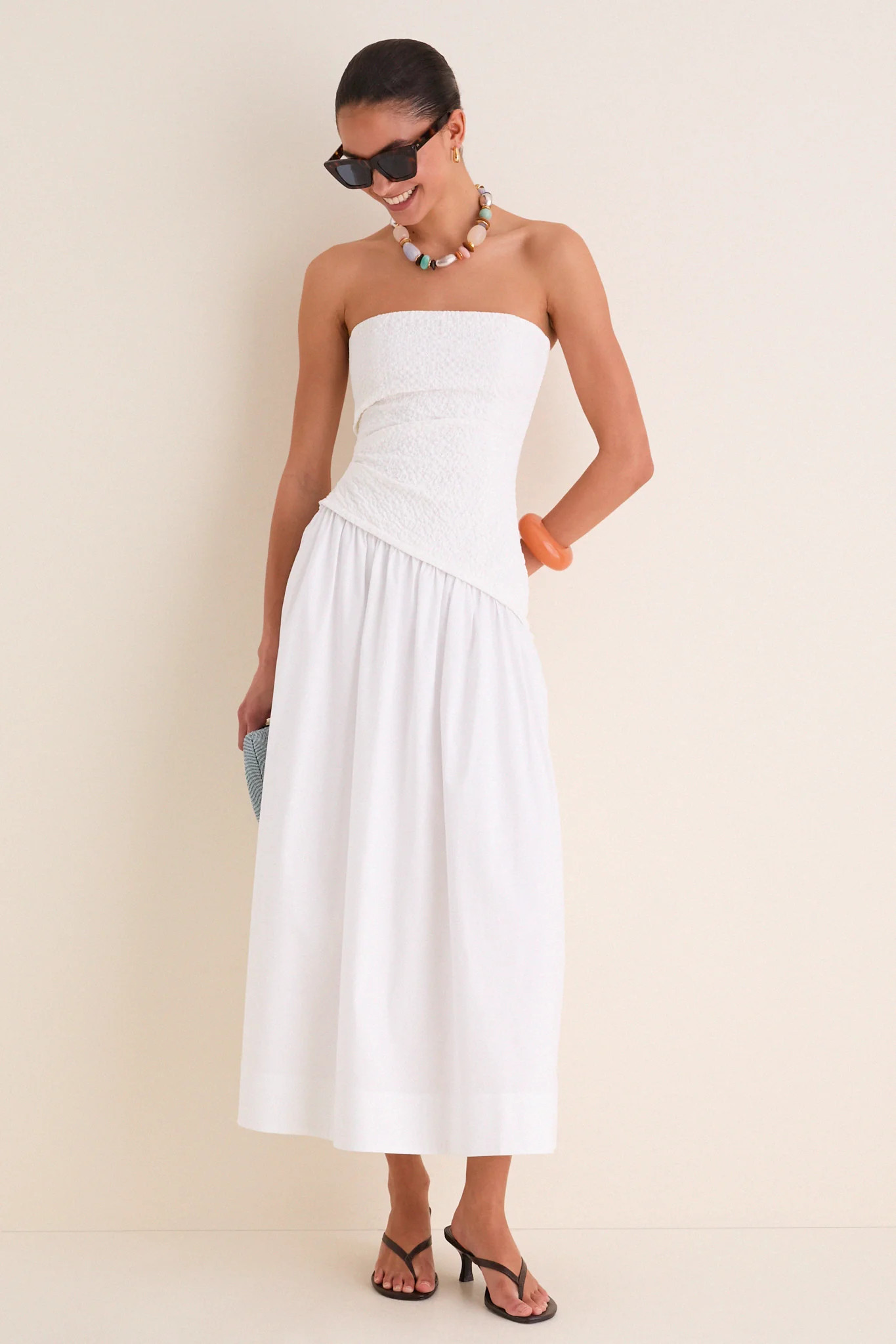 White Nia Dress | Tuckernuck (US)
