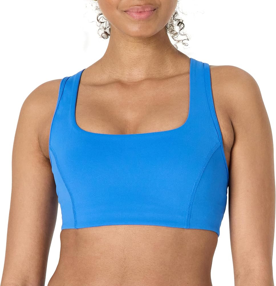 Amazon Essentials Women's Active FormFlex Buttery Soft Light Support Square Neck Racerback Sports... | Amazon (US)