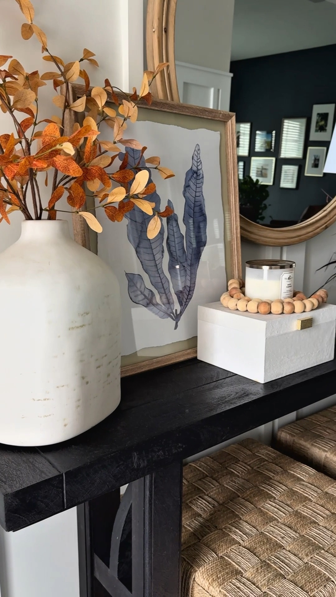 From summer sunshine to cozy fall vibes 🍂✨ My entryway is officially ready for autumn! 

#fallentryway #falldecor #fallhomedecor #fallstyle #cozyhome #cozyvibes #fallinspo #falldecorideas #falldecorating #seasonaldecor #homedecorideas #homedecorinspo #entrywaydecor #entrywaygoals #falldecorstyle #fallcozy #pumpkindecor #autumndecor #autumnhomedecor

#LTKSeasonal #LTKHome #LTKStyleTip