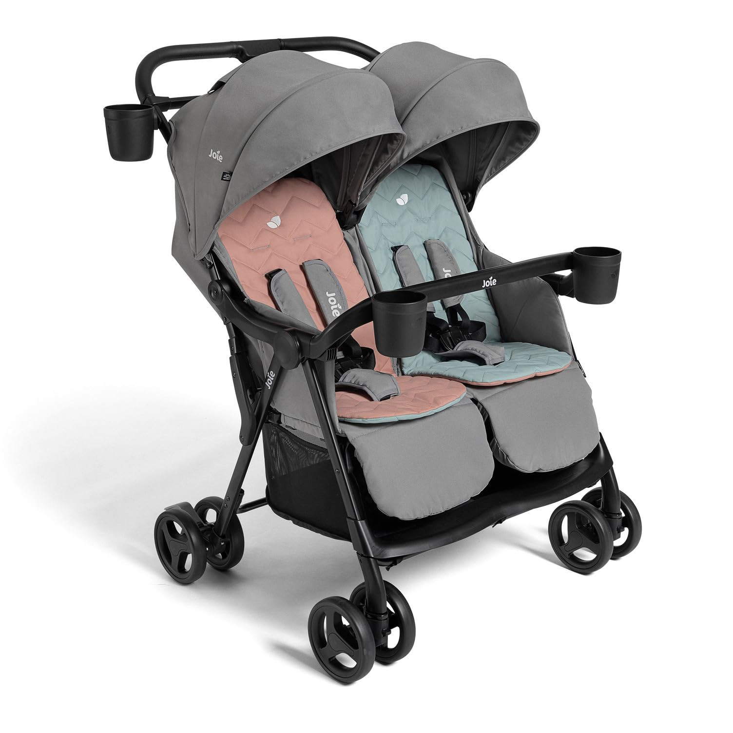 Joie Rosemary Side-by-Side Double Stroller – Lightweight, Compact, and Comfortable Side-by-Side... | Amazon (US)