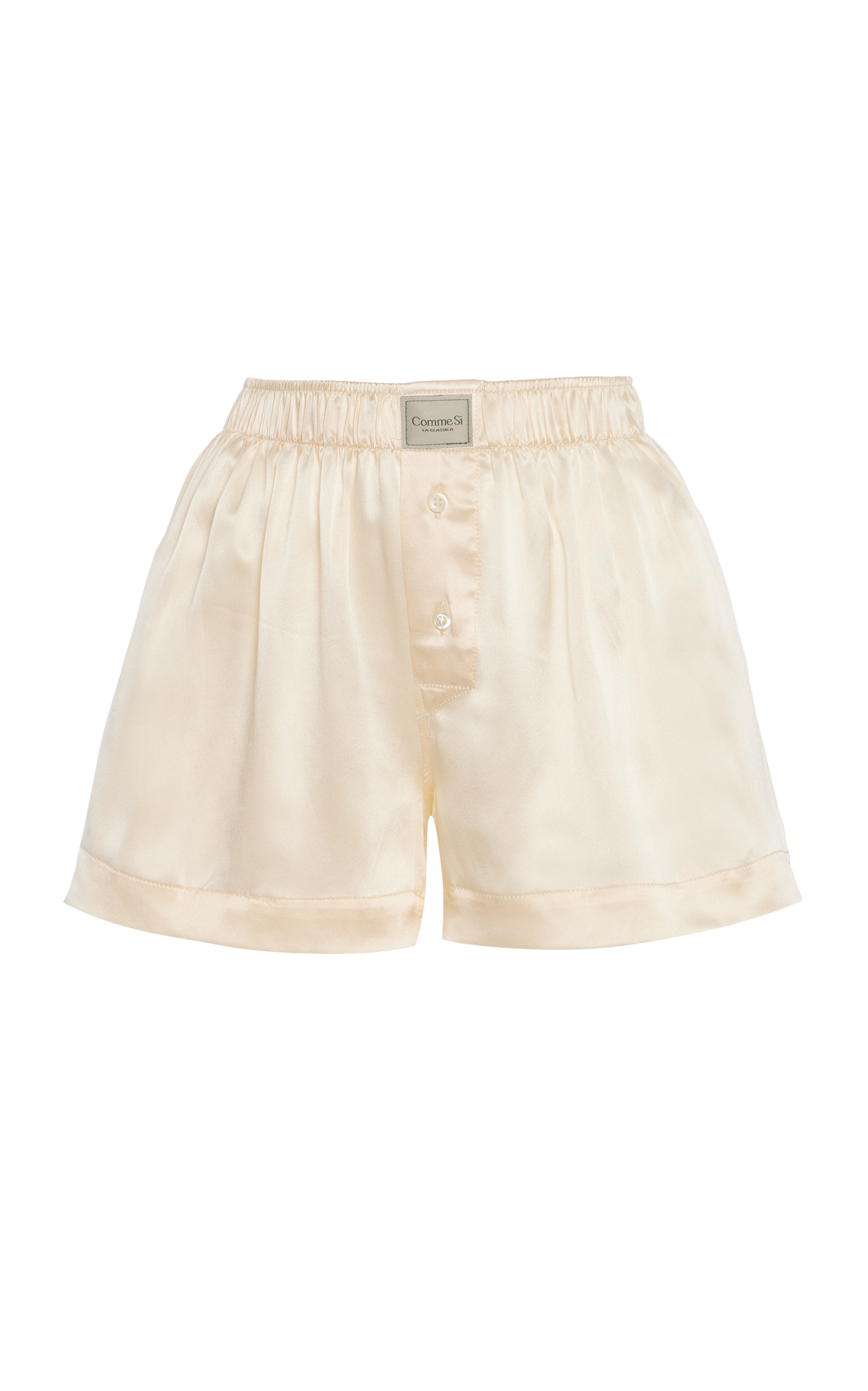 Classica Silk Charmeuse Boxer Shorts | Moda Operandi (Global)