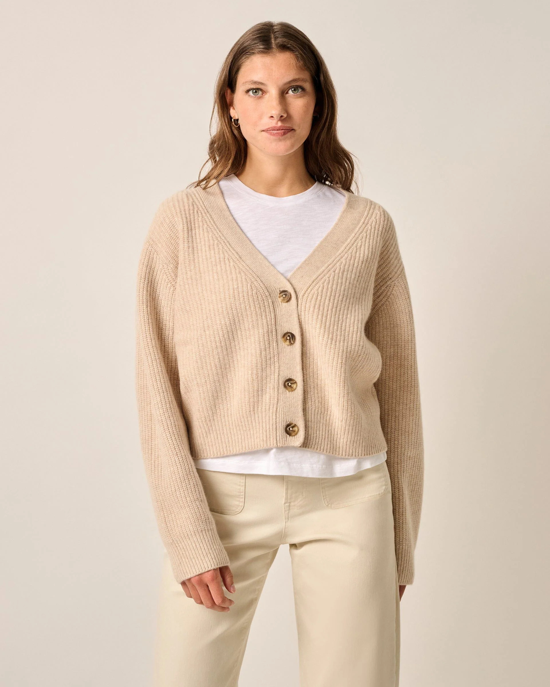 Olivia Cashmere Blend Cardigan | johnnie O