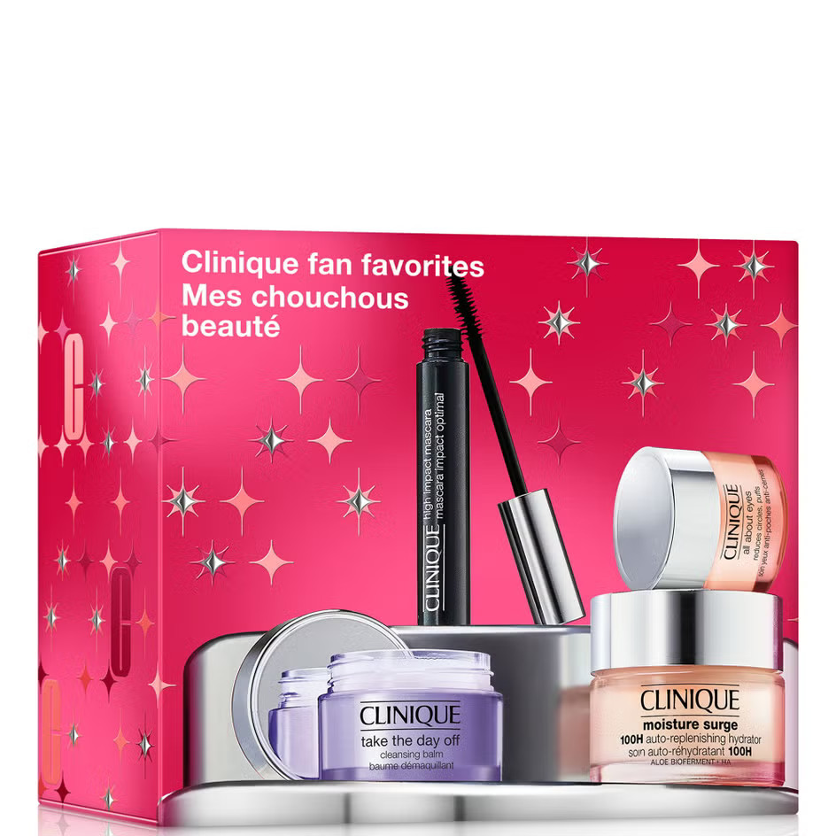 Clinique Fan Favorites: Skincare & Makeup Gift Set (Worth £111) | Look Fantastic (UK)