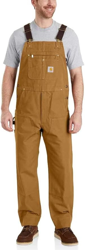 Carhartt Men's Relaxed Fit Duck Bib Overall | Amazon (US)