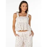 Celebrity Pink Women's Flutter Sleeve Peplum Top, Sizes XS-XXXL | Walmart (US)