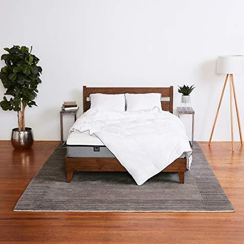 The Lull Full White Bedding Bundle - Memory Foam Mattress, 2 Pillows, Sheet Set, Comforter & Duvet C | Amazon (US)