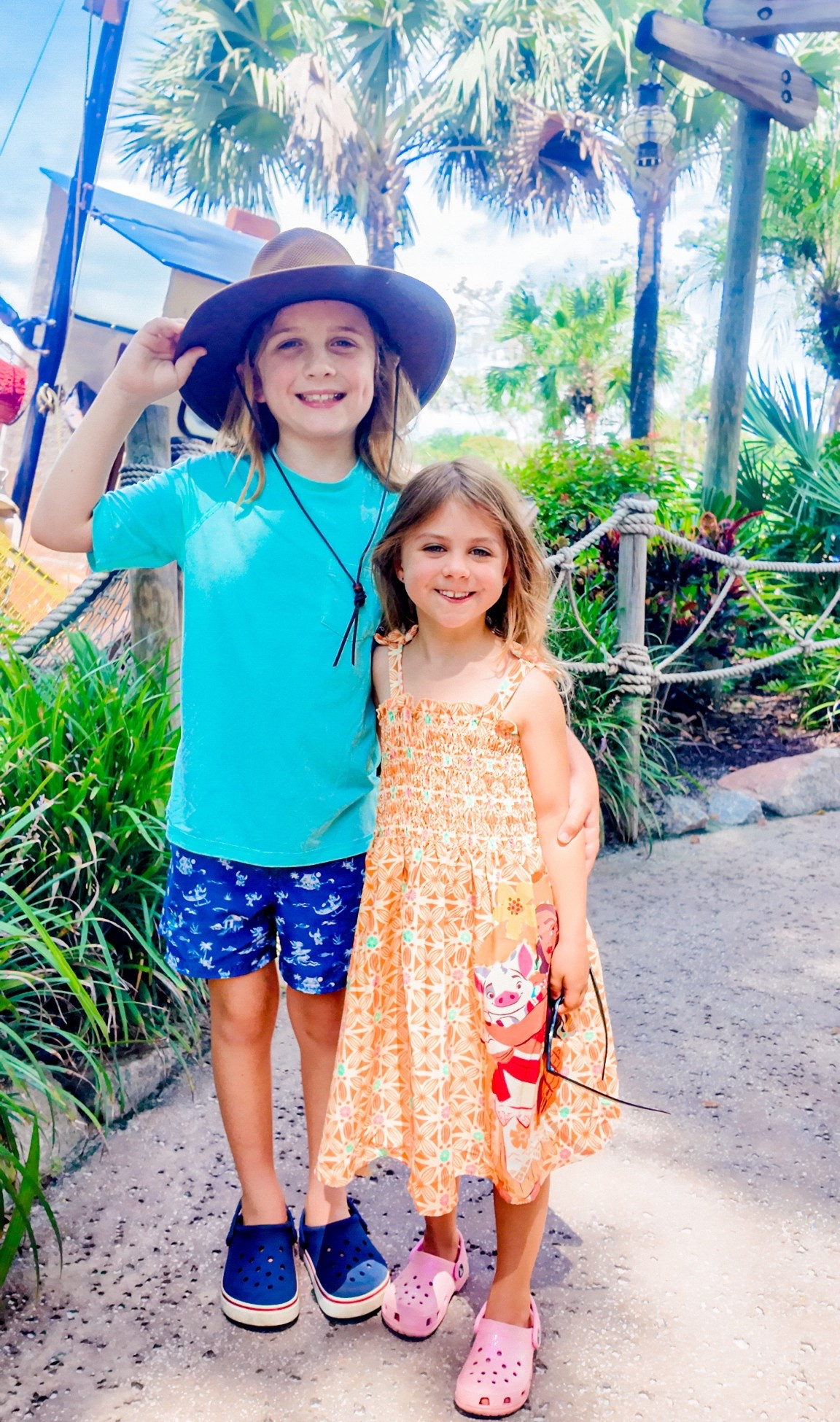 What the kids wore to Disney’s Typhoon Lagoon Water Park ☀️🌊🏄🏻🩴🏖️🤿🌺

Disney Family Swim | Moana | Lilo and Stitch | Pool Day | Waterpark Essentials #LTKSwim #LTKFamily

#LTKKids