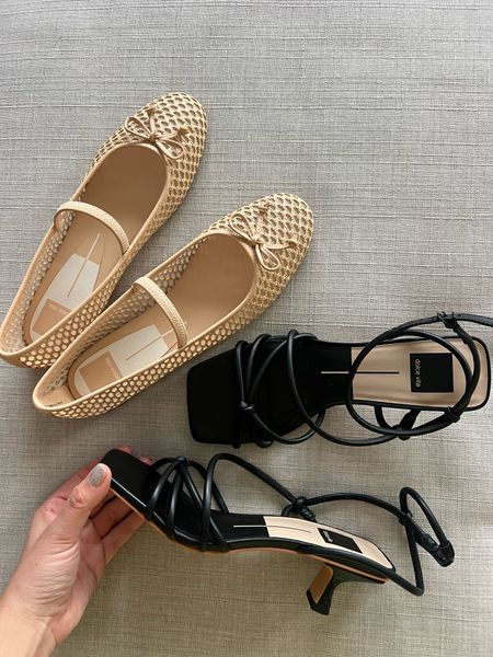 Love these Dolce Vita shoes for spring + summer! Yall know I live for flats bc COMFY, plus I always love a low heel (a great wedding heel you can wear for hours). Both are super easy to walk around in & cute. True to size, 7.5 

#LTKSeasonal #LTKFestival #LTKshoecrush