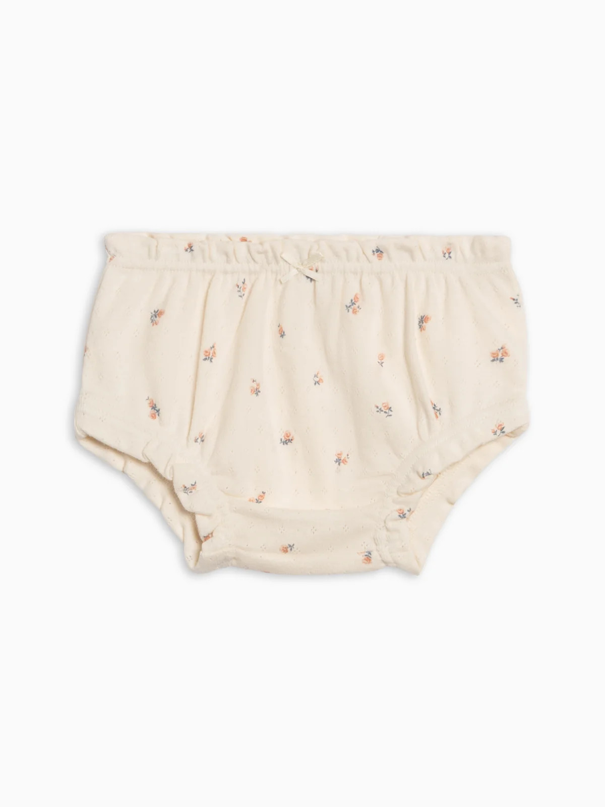 Adira Pointelle Bloomer - Maris Floral / Ivory + Sea | Colored Organics