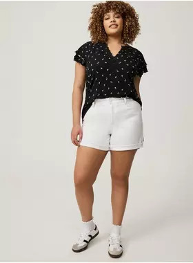 5"" Perfect High-Rise Jean Short | Torrid (US & Canada)