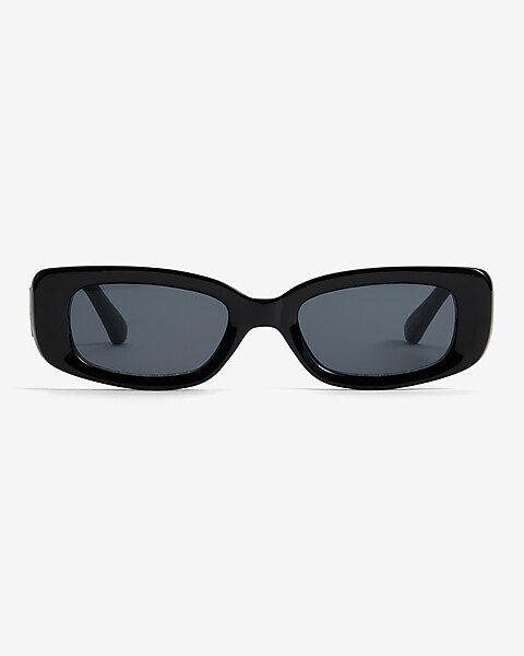 Mini Rectangle Frame Sunglasses | Express