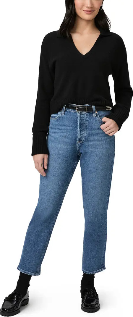 Billy High Waist Crop Straight Leg Jeans | Nordstrom Rack