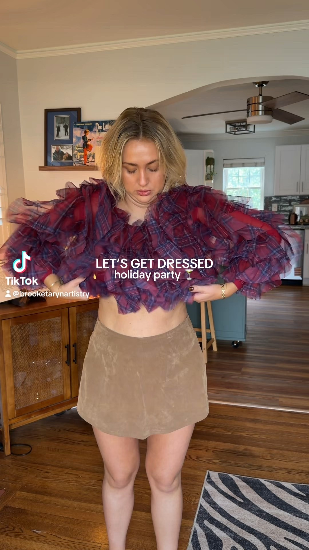 Wearing a medium in the skirt and small in the top

#LTKHoliday