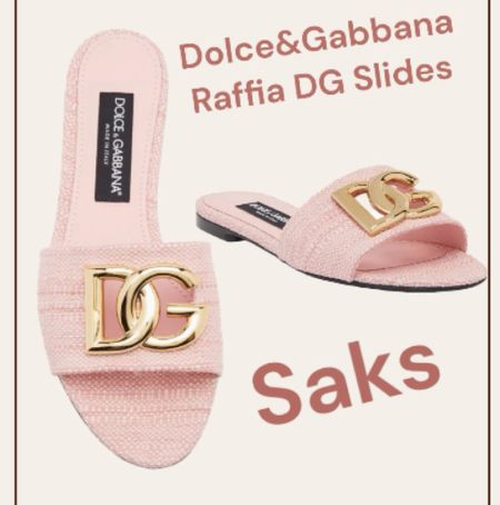 Dolce&Gabbana
Raffia DG Slides
From Saks. 

#Dolce&Gabbana
#resortwear
#saks

Follow my shop @417bargainfindergirl on the @shop.LTK app to shop this post and get my exclusive app-only content!

#liketkit #LTKshoecrush
@shop.ltk
https://liketk.it/4BQTK

#LTKshoecrush