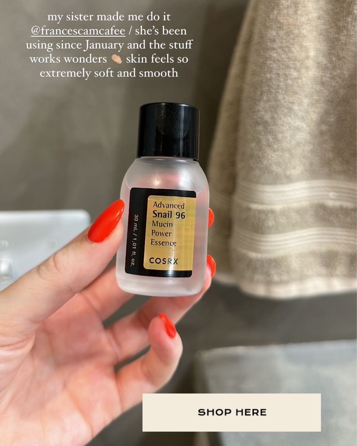 Sister made me do it — leaves my skin SO incredibly soft 🤍 snail mucin!

TikTok trend, beauty trends 

#LTKbeauty