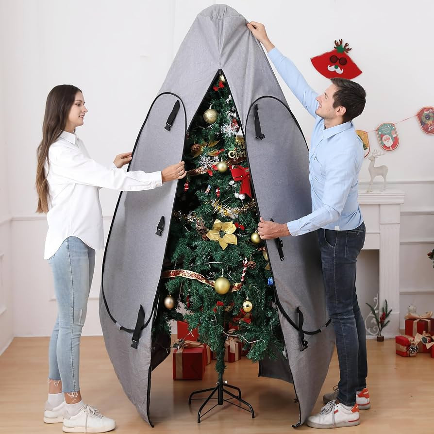 Upright Christmas Tree Storage Bag - 7.5 Ft, Fits 6 Ft to 7.5 Ft Trees | Amazon (US)
