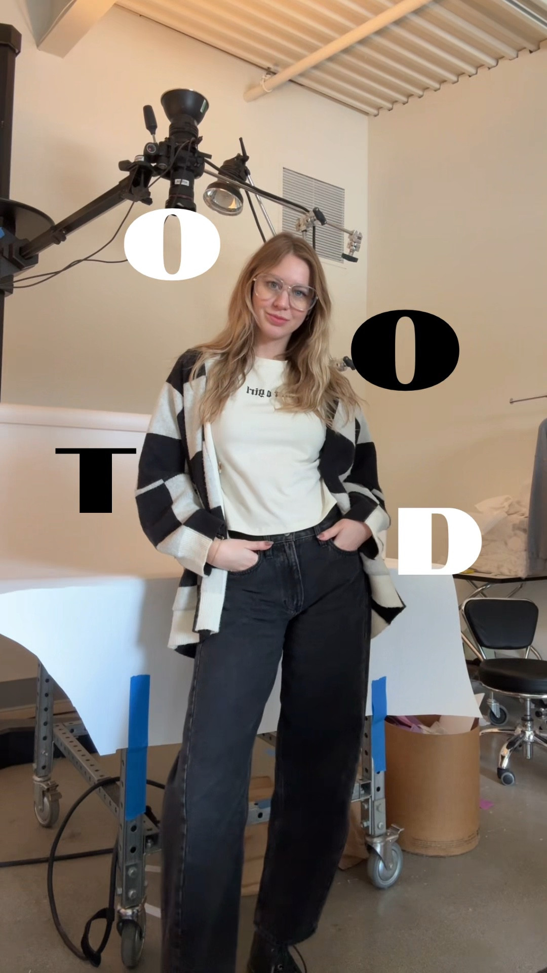 Casual work outfit that is simple but not boring! I was obsessed with anything checkered print when I was 13 and that is still true today! Sweater is Dressed in LaLa!

#LTKootd #LTKgrwm #LTKdayinmylife