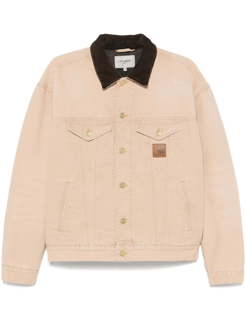 Carhartt WIP Dayton Trucker Jacket Dusty H Brown/Tobacco (Stone Canvas) | StockX