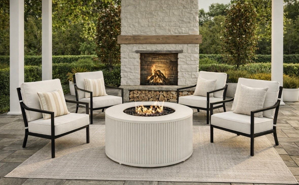 Tell me this isn’t Pottery Barn energy…
But it’s Walmart. 🤍
Modern European, clean lines, tailored cushions, and that statement fire pit moment.
Luxury look — without the luxury markup.


#LTKHome #LTKSaleAlert #LTKSpringSale