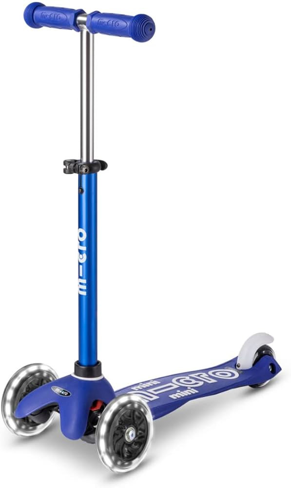 Micro Kickboard - Mini Deluxe LED 3-Wheeled, Lean-to-Steer, Swiss-Designed Micro Scooter for Pres... | Amazon (US)