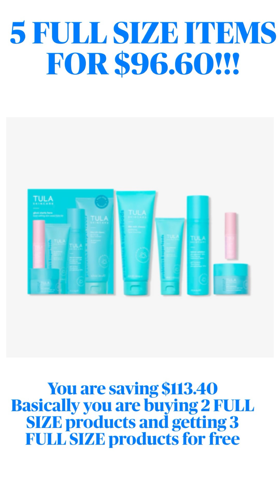 SUCH A GREAT DEAL! You are saving $113.40 but purchasing this kit! 

#LTKSaleAlert #LTKHoliday #LTKGiftGuide