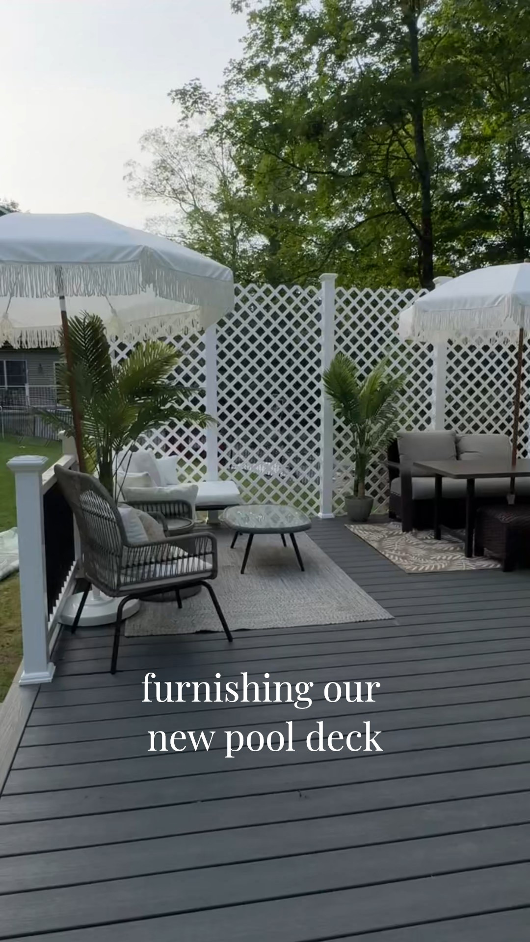 Making our pool deck fun for the summer ☀️ 

#LTKSummerEdit 

#LTKHome