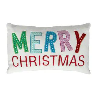 Merry Christmas Accent Pillow by Ashland® | Michaels Stores