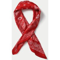 M&S Red Paisley Scarf Red | Marks & Spencer (UK)