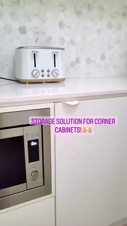 Corner Cabinet Solution ❤️ 

Tackle that notorious unreachable space of your kitchen corner cabinets with this super handy storage system

SHOP BELOW 👇 

#LTKnewzealand #LTKaustralia #LTKhome