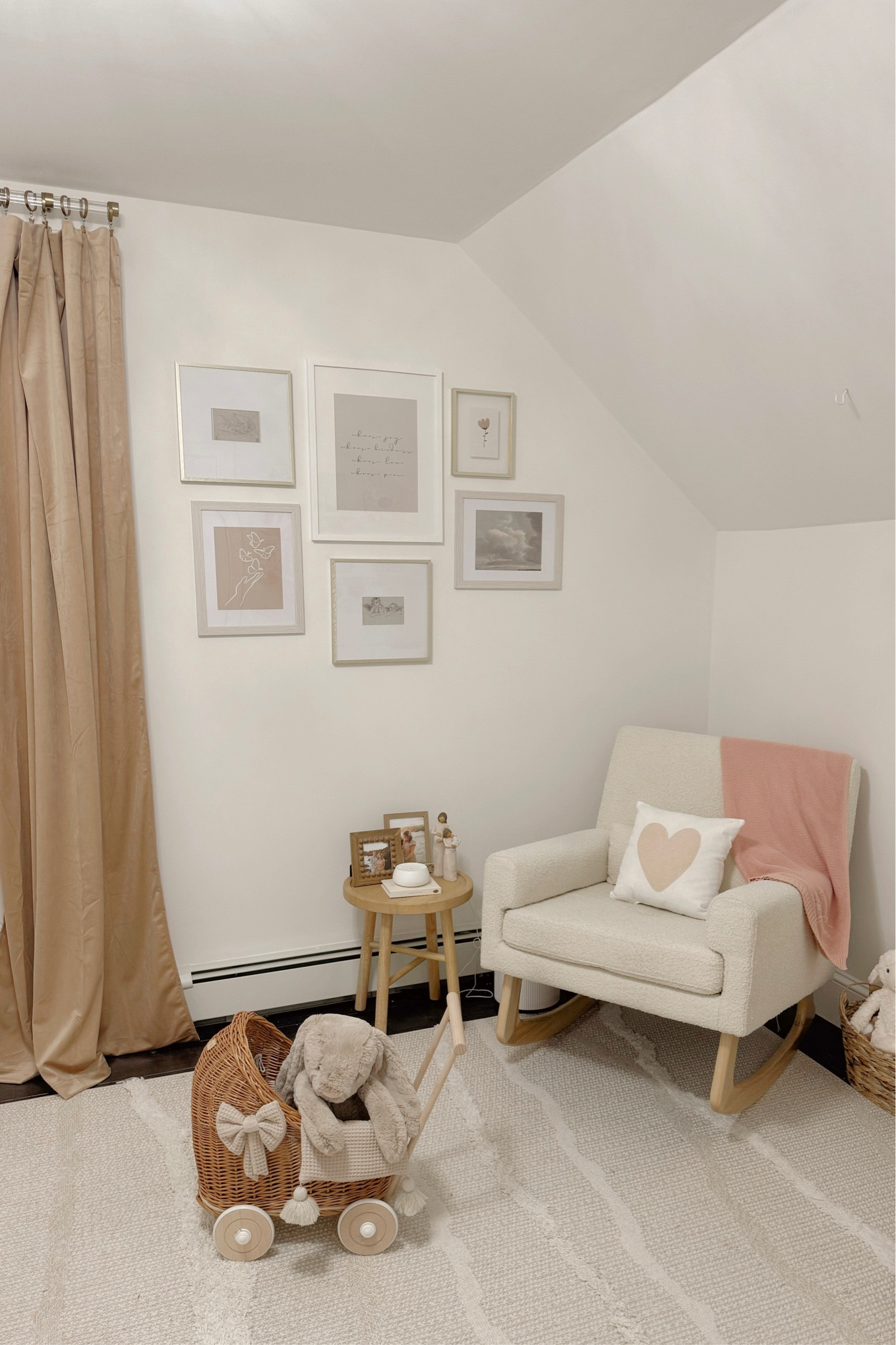 Baby girl neutral nursery with pops of pink accents 🌸👛💗🎀

#LTKhome #LTKfamily #LTKbaby