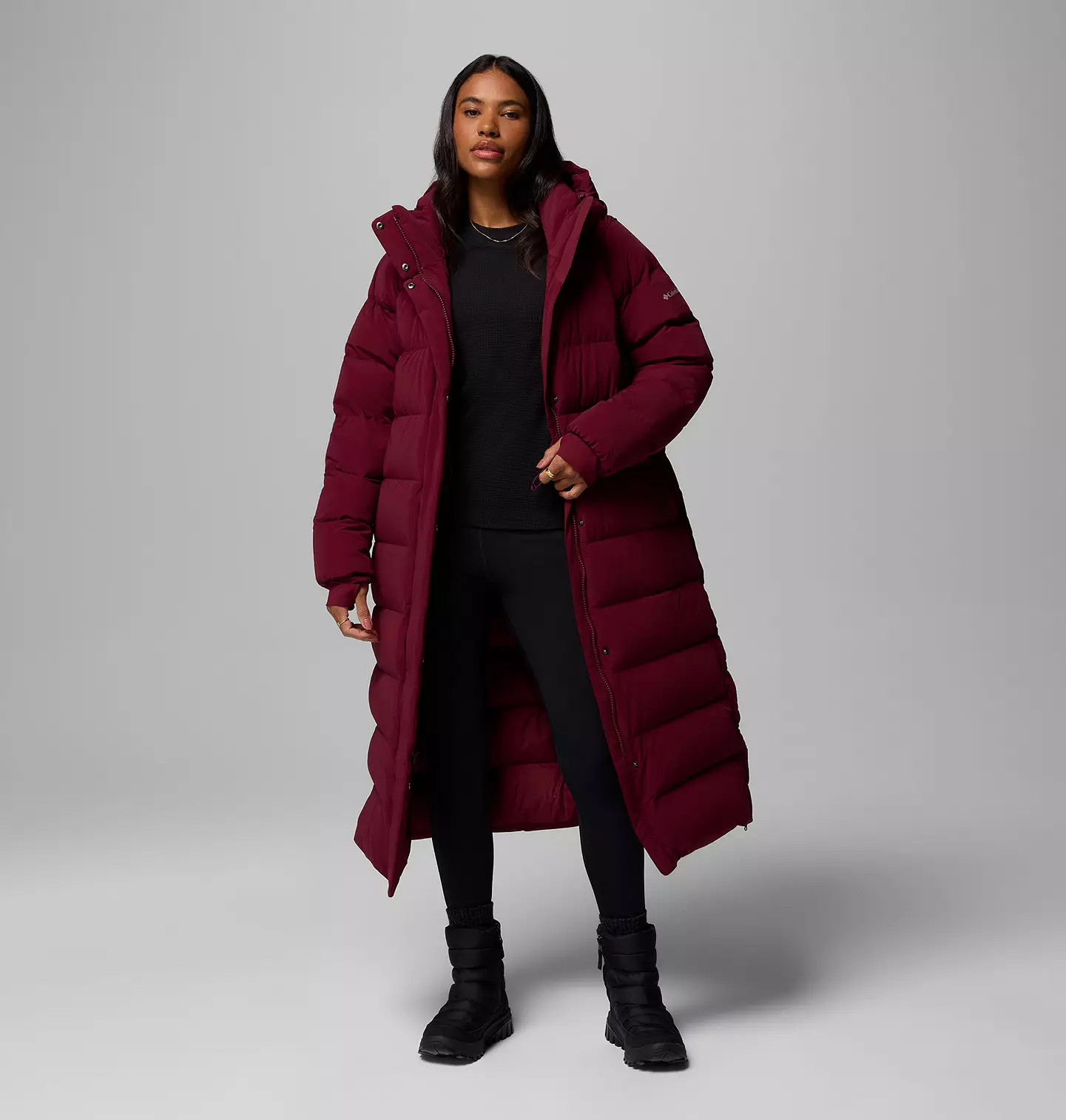 Columbia Women's Amaze Puff Long Hooded Jacket | DICK'S Sporting Goods