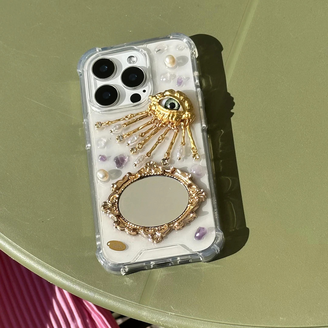 Resin Designer iPhone Case Aesthetic iPhone Case for iPhone 17 16 15 14 13 12 11 Pro Max Plus Min... | Etsy (US)