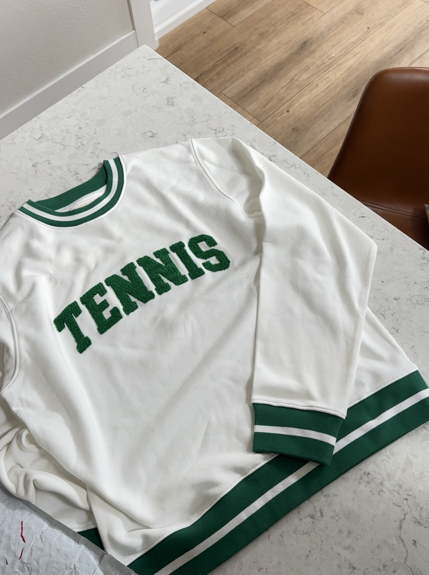 Tennis sweater and best comfortable tennis skirt! 

#LTKfitnessgoals #LTKActive #LTKootd